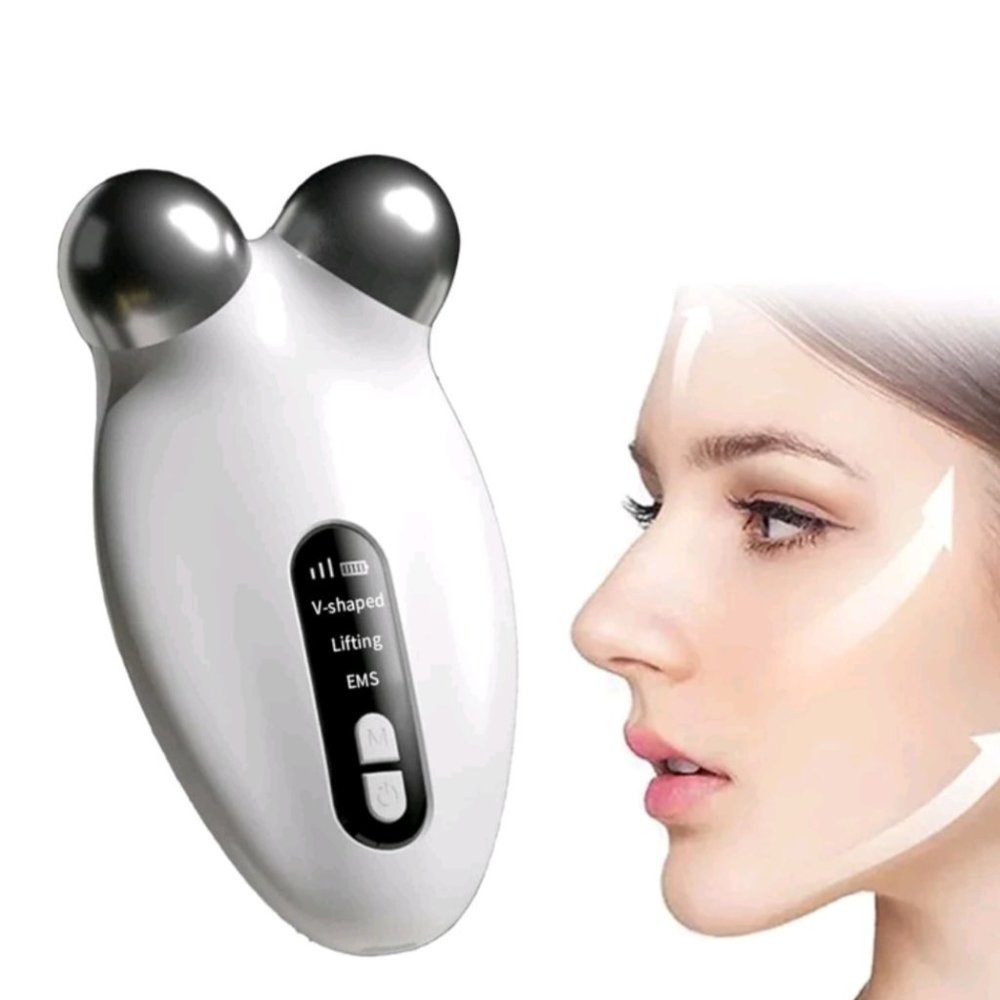 EMS Facial Massager Roller Microcurrent Face Lifting Machine V-Face Roller